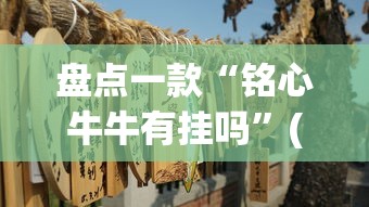 盘点一款“铭心牛牛有挂吗”(透视)其实真的有挂