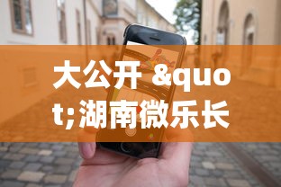 大公开 "湖南微乐长沙麻将赢牌技巧	”科技辅助神器手机版教程