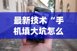 最新技术“手机填大坑怎么能赢	”(原来确实是有插件)