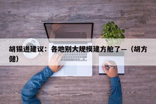 胡锡进建议：各地别大规模建方舱了—（胡方健）