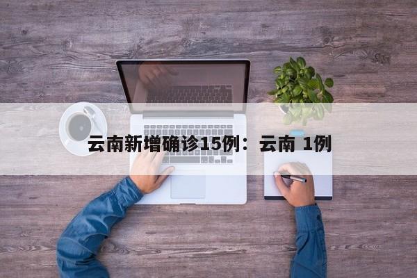 云南新增确诊15例：云南 1例