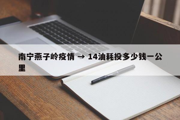 南宁燕子岭疫情 → 14油耗投多少钱一公里